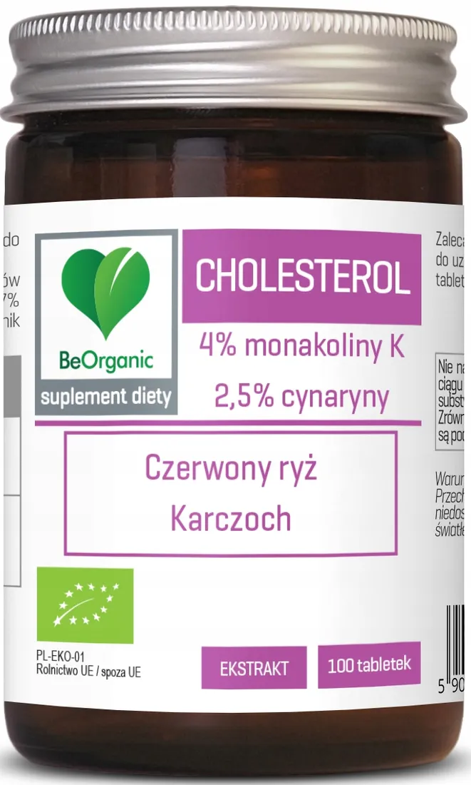 beorganic-cholesterol-bio-400-mg-x-100-tabletek-waga-z-opakowaniem-0-1-kg
