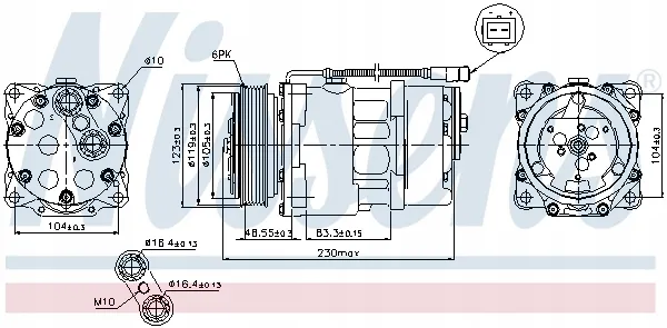 nissens-kompresor-klimat-89192-stan-nowy