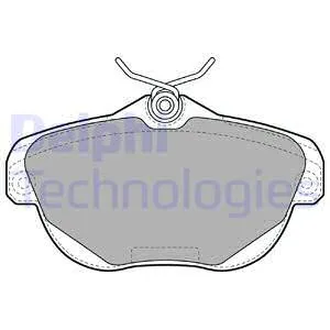 delphi-klocki-hamulcowe-citroen-c5-iii-c6-stan-nowy