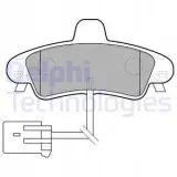 delphi-klocki-hamulcowe-tyl-ford-mondeo-iii-stan-nowy