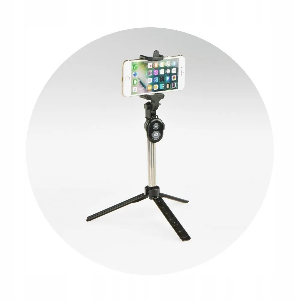 kijek-do-selfie-tripod-statyw-pilot-bluetooth-stan-nowy
