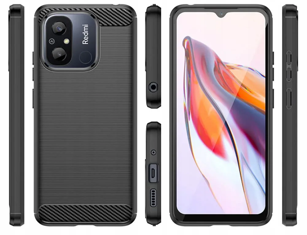 tech-protect-tpucarbon-do-xiaomi-redmi-12c-czarne