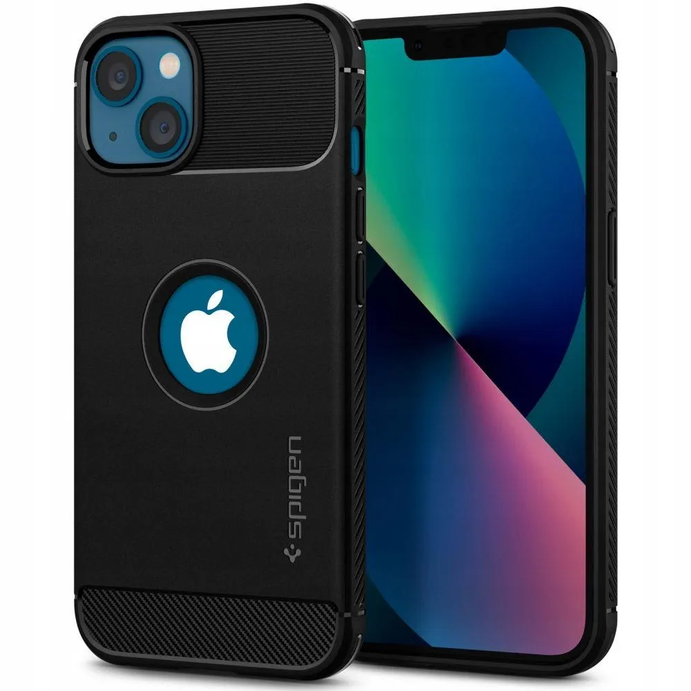 spigen-rugged-armor-iphone-13-matte-black
