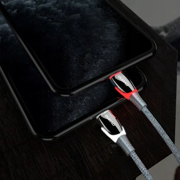 dudao-kabel-micro-usb-3a-12m-szary-l7pro-kolor-szary