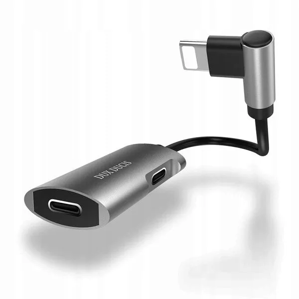 dux-ducis-kiii-adapter-2x-lightning-czarny