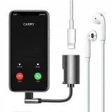 dux-ducis-kiii-adapter-2x-lightning-czarny-stan-nowy