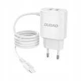 dudao-ladowarka-2xusb-lightning-12w-a2prol-white