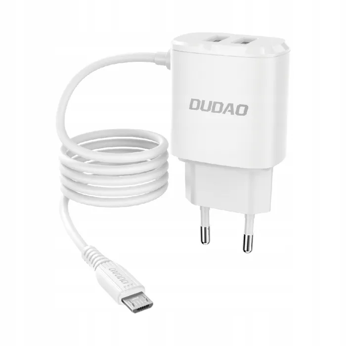 dudao-ladowarka-2xusb-kabel-micro-12w-a2prom-white