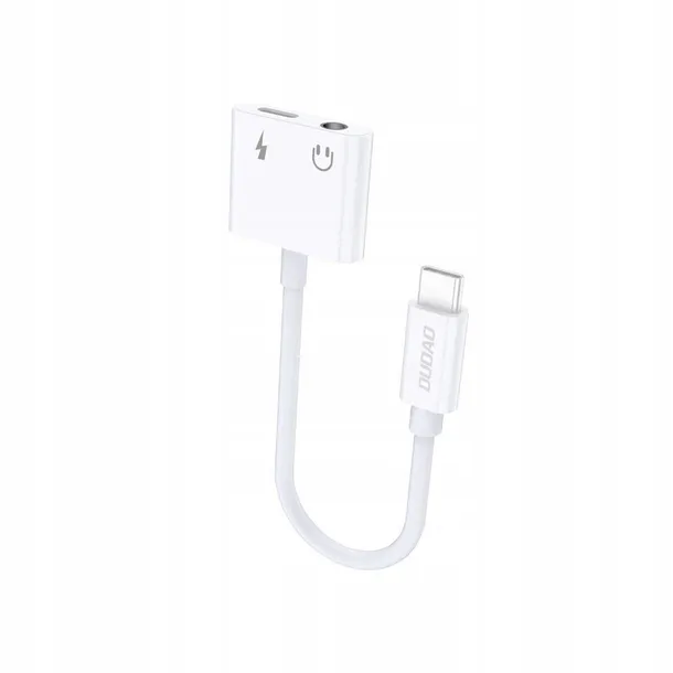 dudao-adapter-typ-c-mini-jack-l13t-white-stan-nowy