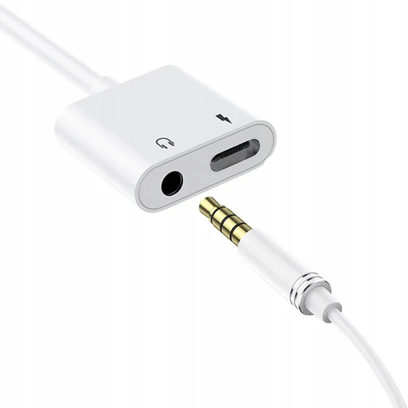 dudao-adapter-typ-c-mini-jack-l13t-white-stan-nowy