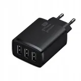 baseus-compact-ladowarka-17w-3xusb-czarna-ccxj-stan-nowy
