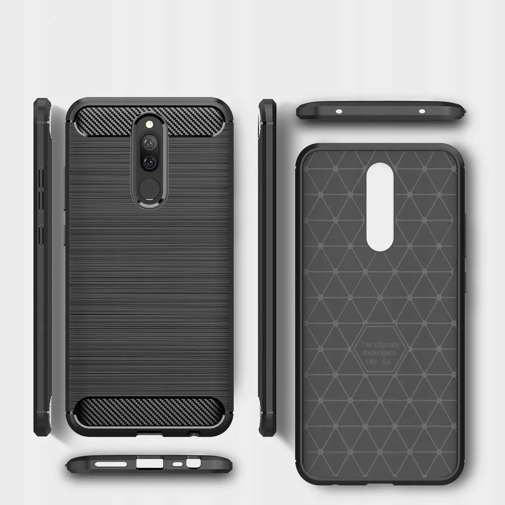 carbon-case-etui-xiaomi-redmi-8a-czarne-stan-nowy