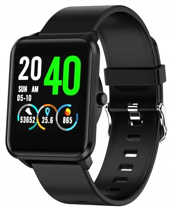 smartwatch-bemi-kix-czarny-praca-serca-tlen-stan-nowy