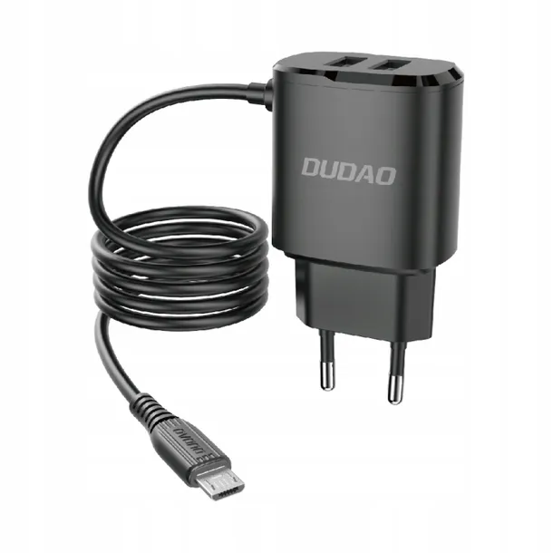 dudao-ladowarka-2xusb-kabel-micro-12w-a2prom-black