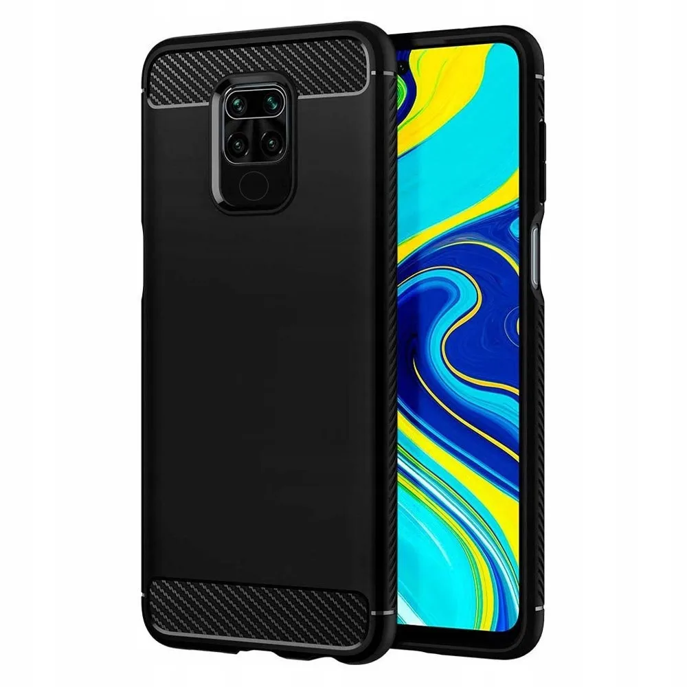 carbon-case-etui-do-xiaomi-redmi-note-9-czarne
