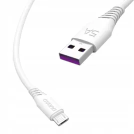dudao-kabel-usb-micro-usb-1m-5a-l2m-bialy