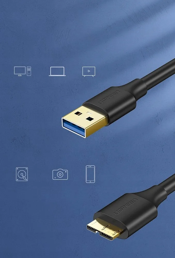 ugreen-kabel-micro-usb-typ-b-2m-czarny-do-dyskow-stan-nowy