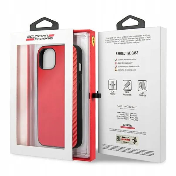 plecki-ferrari-do-apple-iphone-13-mini-czerwony-material-tkanina