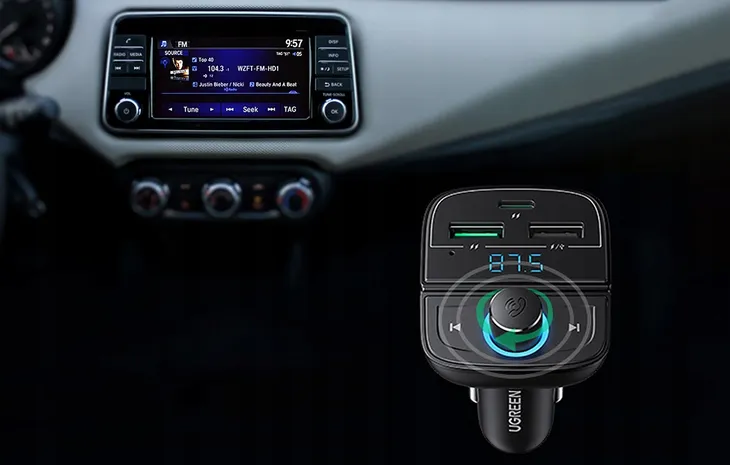 transmiter-fm-ugreen-cd229-bluetooth-5-0-usb-qc-zrodlo-sygnalu-bluetooth