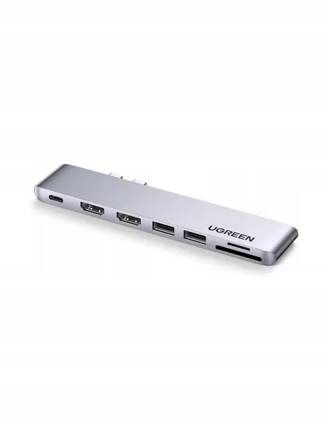 adapter-7-w-2-ugreen-cm356-hub-usb-c-dla-macbook-a-stan-nowy
