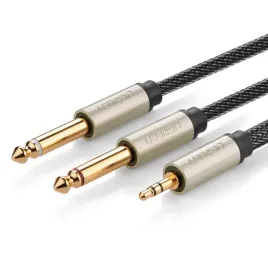 kabel-ugreen-av126-2x-jack-63-mm-minijack-35-mm-2-m