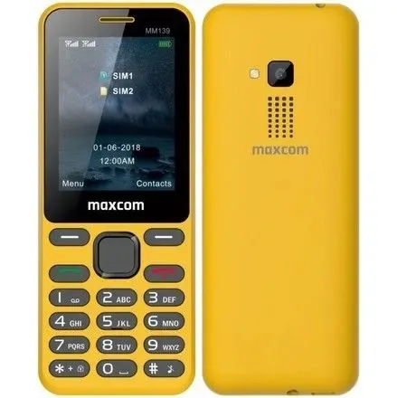 maxcom-classic-mm139-dual-sim-zolty-typ-akumulatora-litowo-jonowy