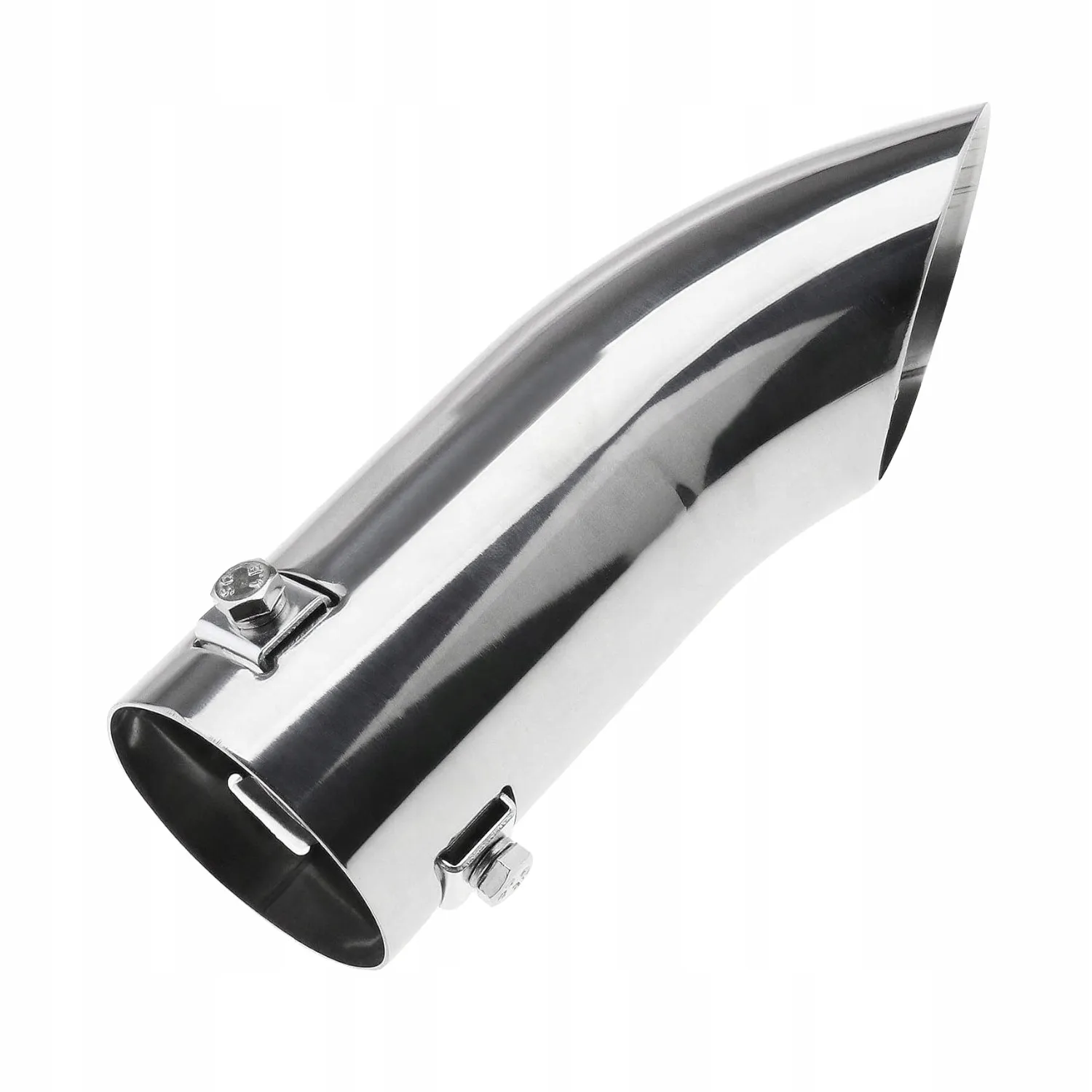 KOŃCÓWKA WYDECHU TŁUMIKA ZAGIĘTA SKOS 60MM – 205327280 - ERLI.pl