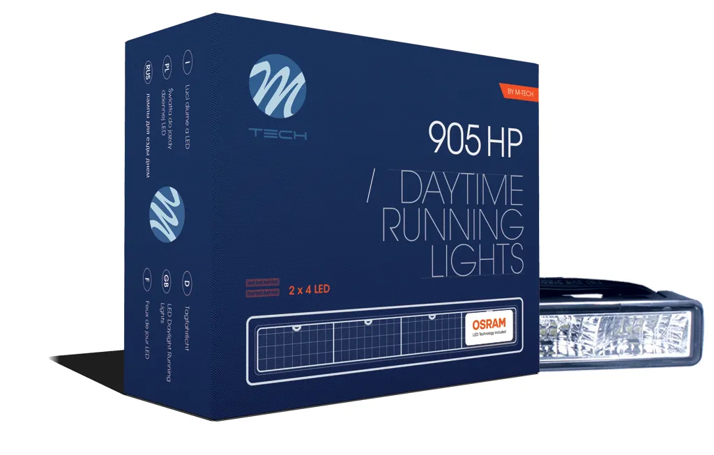 Światła dzienne 125mm LED OSRAM HP905 800lumen – 144295138 - ERLI.pl