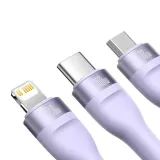 kabel-usb-3w1-baseus-flash-series-2-usb-c-micro-usb-lightning-100w-kolor-fioletowy