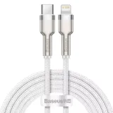 kabel-usb-c-do-lightning-baseus-cafule-pd-20w-2m-bialy