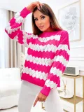 stylowy-sweter-w-paski-stan-nowy