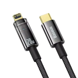kabel-usb-c-do-lightning-baseus-explorer-20w-1m-czarny