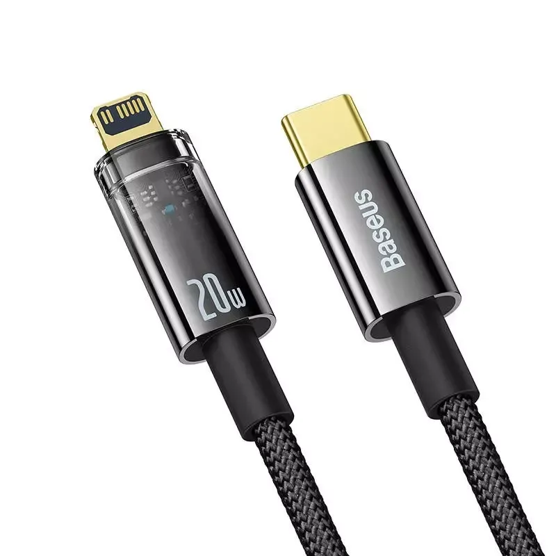 kabel-usb-c-do-lightning-baseus-explorer-20w-1m-czarny