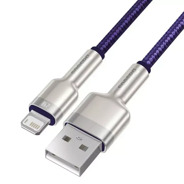 kabel-usb-do-lightning-baseus-cafule-2-4a-2m-fioletowy-stan-nowy