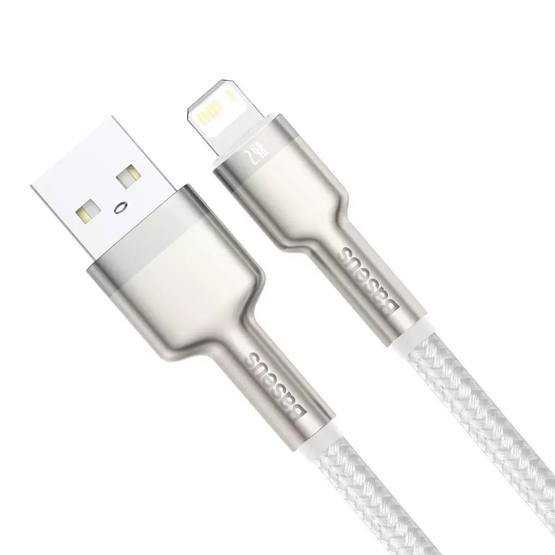 kabel-usb-do-lightning-baseus-cafule-2-4a-1m-bialy-stan-nowy