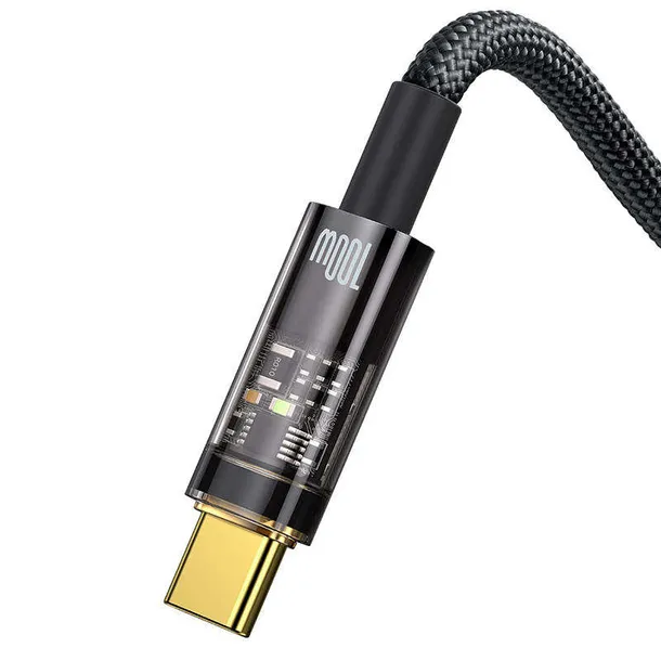kabel-usb-do-usb-c-baseus-explorer-100w-2m-czarny-stan-nowy