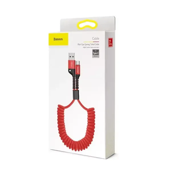 kabel-usb-do-usb-c-sprezynowy-baseus-spring-1m-2a-czerwony-stan-nowy-dlugosc-przewodu-1-m