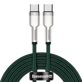 kabel-usb-c-do-usb-c-baseus-cafule-100w-2m-zielony