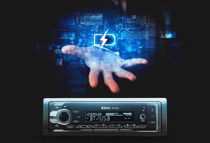 radio-samochodowe-xblitz-rf250-bluetooth-5-0-usb-zlacza-aux-usb