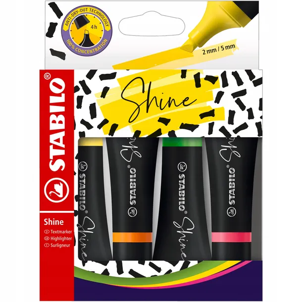 stabilo-shine-etui-4-szt-marka-stabilo