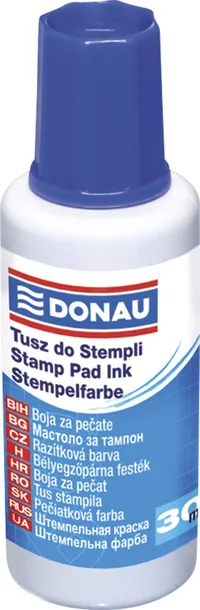 tusz-do-pieczatek-donau-30ml-niebieski-waga-z-opakowaniem-0-044-kg