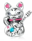 srebrny-chamrs-kot-z-gitara-beads-grawer