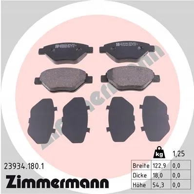 zimmermann-klocki-ham-przod-renault-megane-stan-nowy