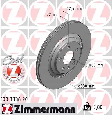 zimmermann-tarcza-ham-tyl-audi-a6-stan-nowy