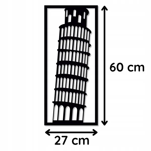wieza-w-pizie-dekoracja-scienna-panel-scienny-azur-format-pionowy