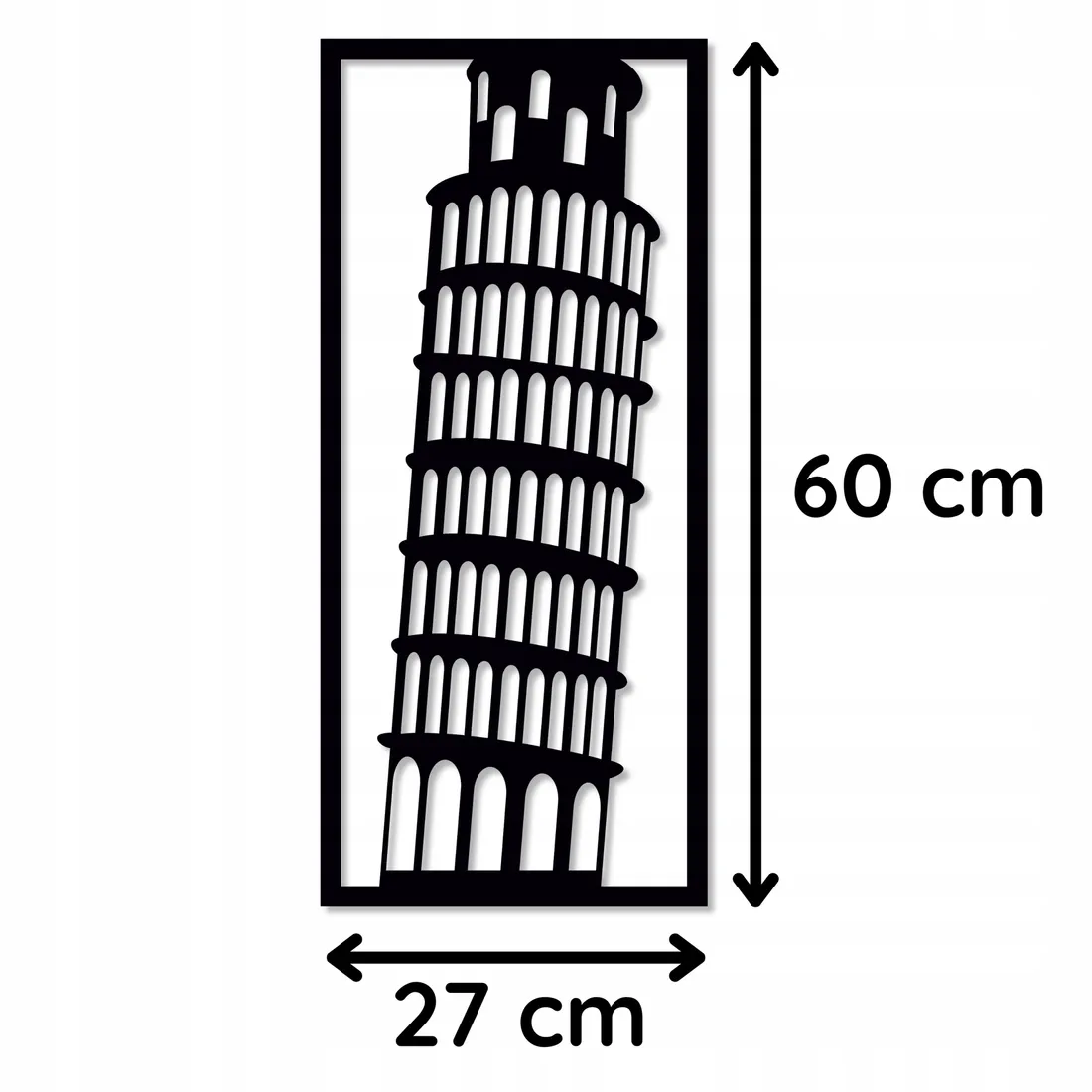 wieza-w-pizie-dekoracja-scienna-panel-scienny-azur