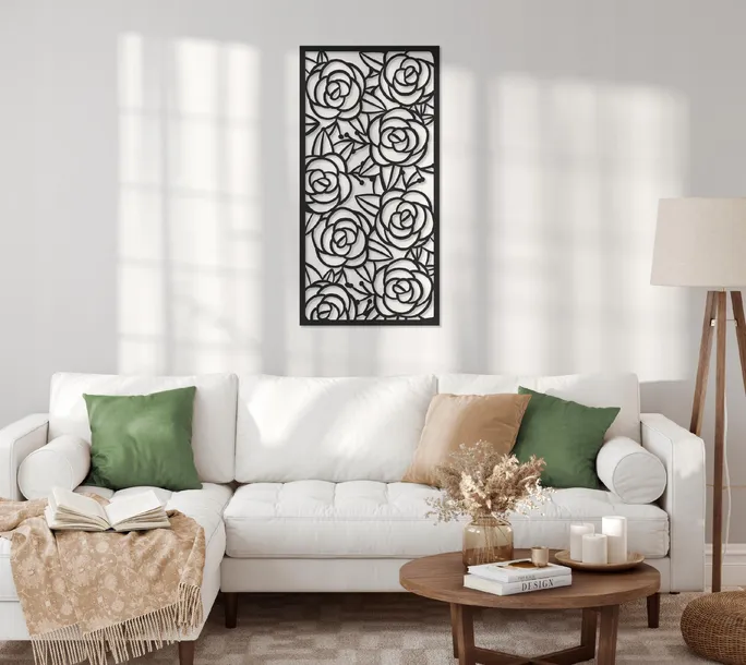 azurowa-dekoracja-scienna-3d-roze-panel-scienny-xl-format-poziomy