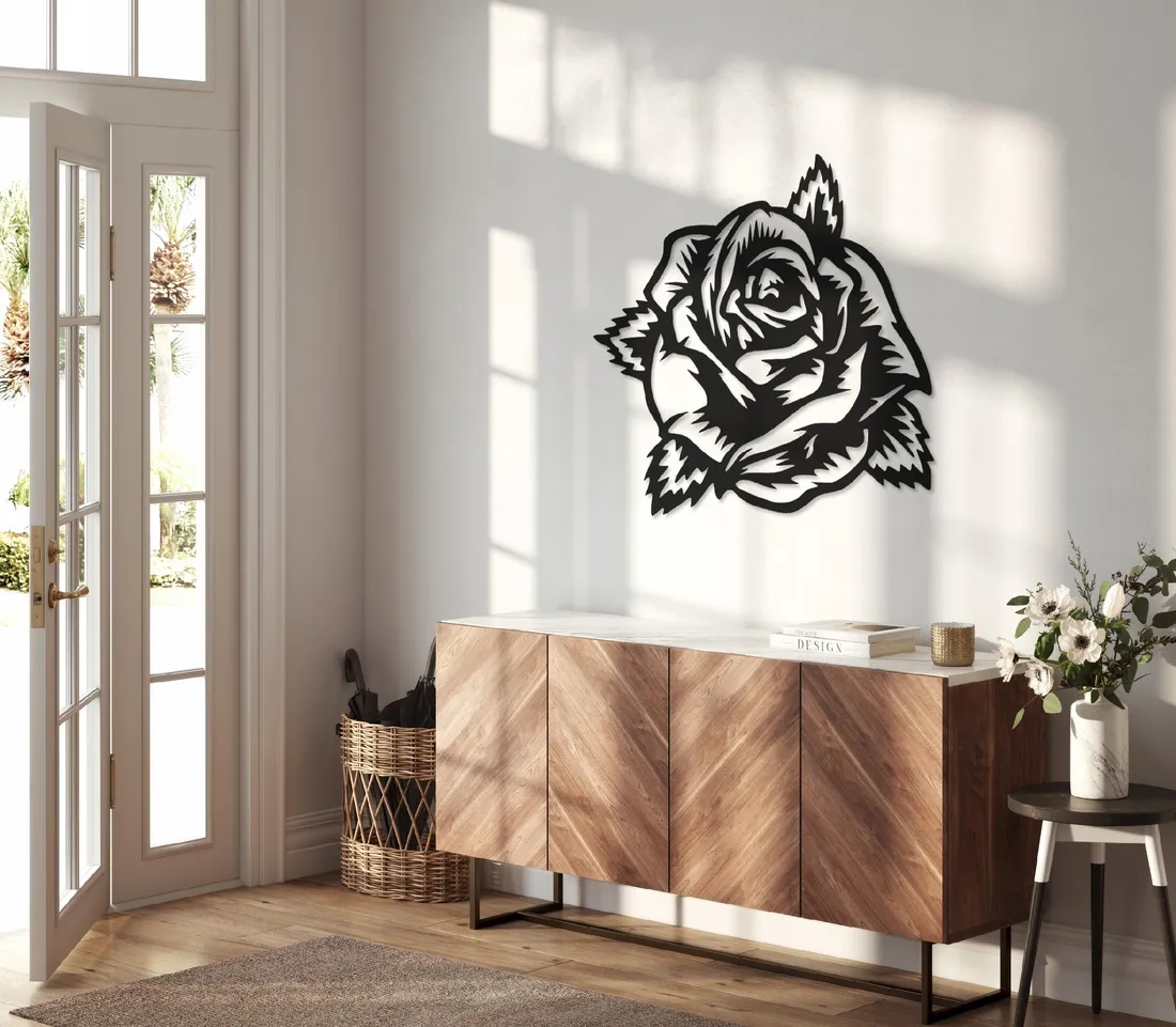 roza-dekoracja-scienna-panel-3d-ozdoba-scienna-xl