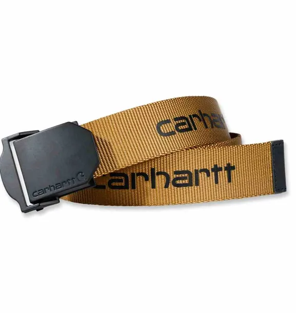 pasek-carhartt-webbing-belt-brown