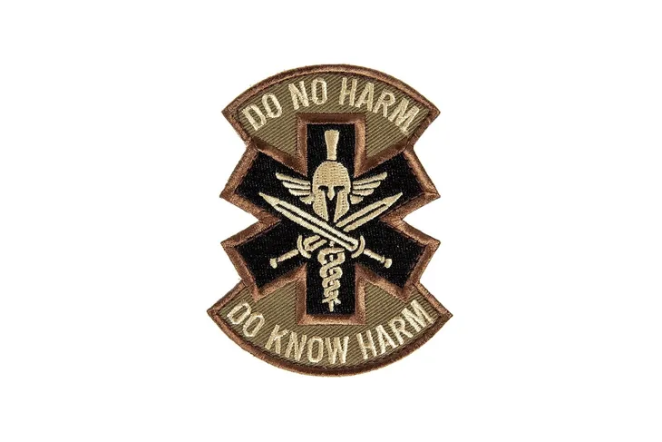 naszywka-do-no-harm-spartan-forest-stan-nowy